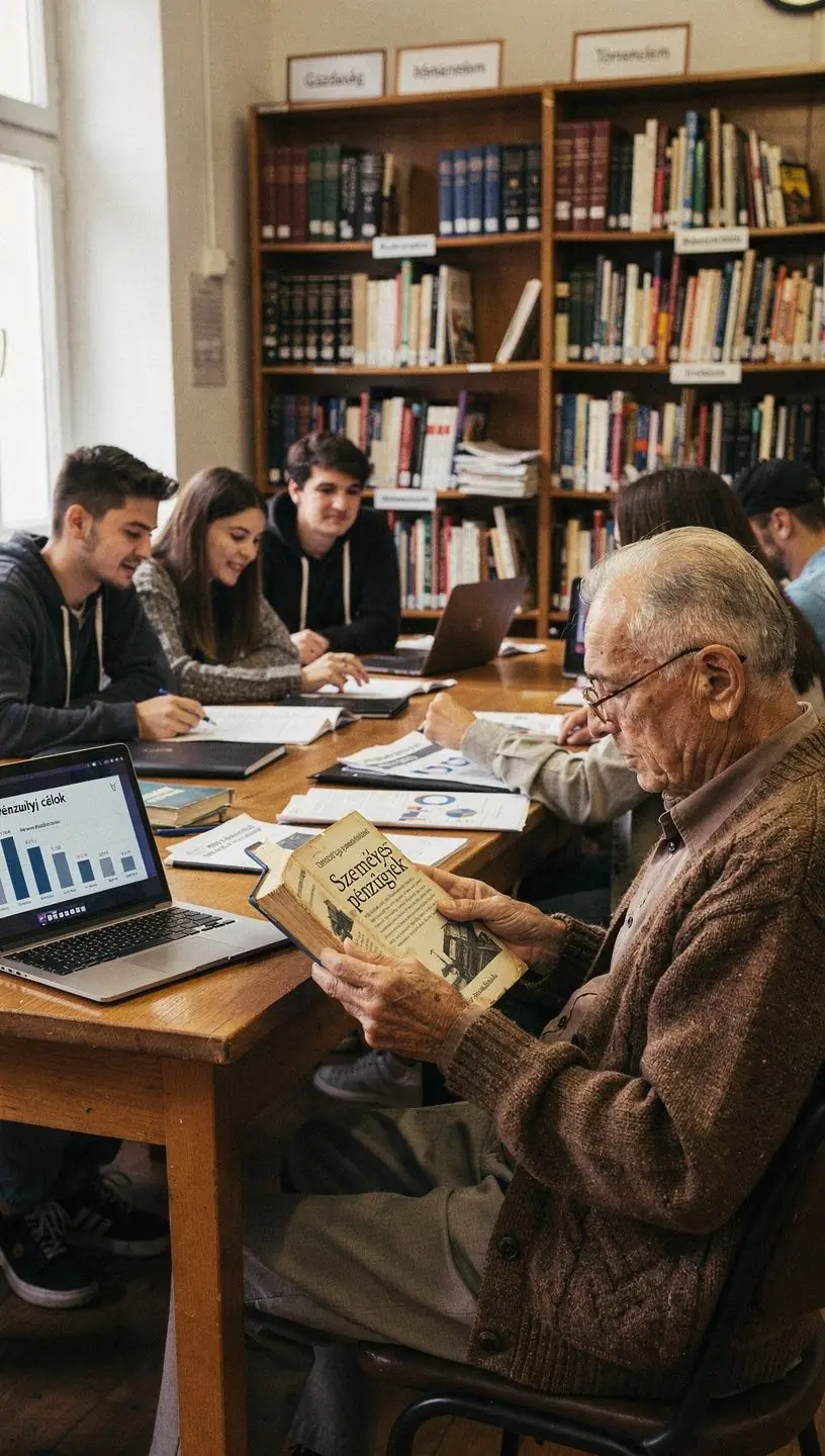Grafikon a személyes megtakarítások növekedéséről az idő múlásával